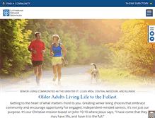 Tablet Screenshot of lssliving.org